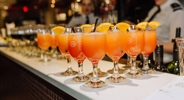 Welcome drinks