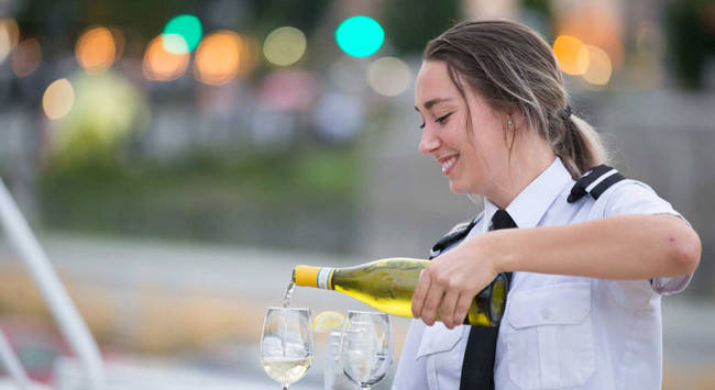 Service de vin
