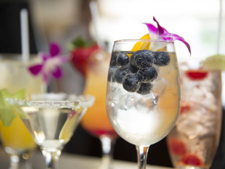 Differents cocktails