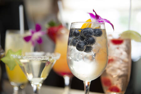 Différents cocktails