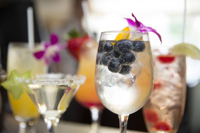 Différents cocktails