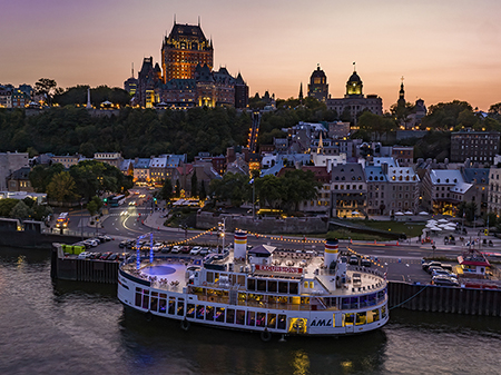Souper-croisière 3 services à Québec