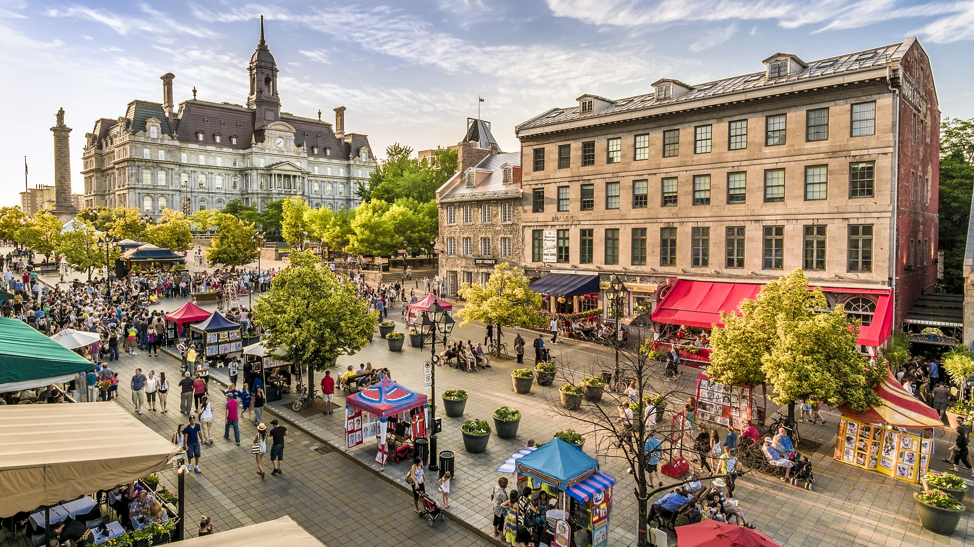 Vieux-Montreal et Vieux-Port, Place Jacques-Cartier