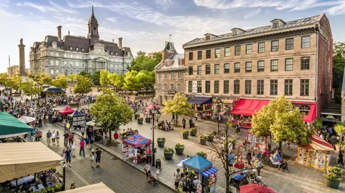 Vieux-Montreal et Vieux-Port, Place Jacques-Cartier