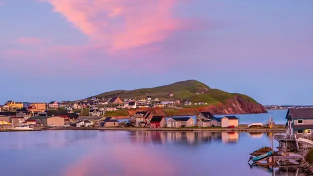 Îles-de-la-Madeleine at sunset