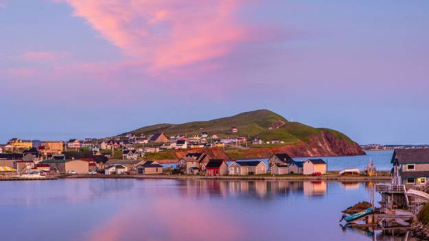 Îles-de-la-Madeleine at sunset