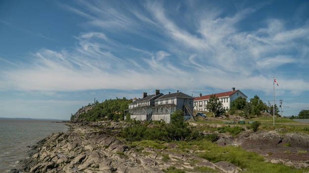 Bâtiment sur la Grosse-Île