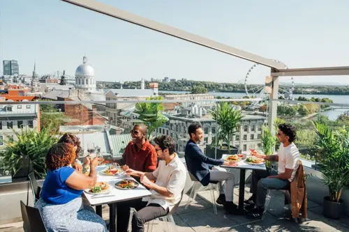Hotel William Gray Montreal terrasse