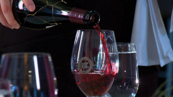 Service de vin
