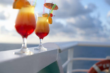 Cocktail a board