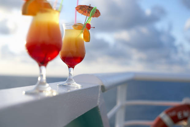 Cocktail à bord