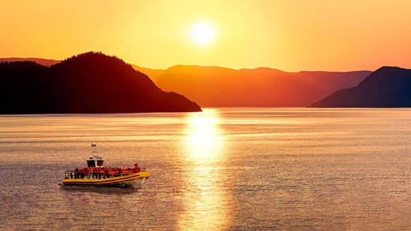 Zodiac at the sunset