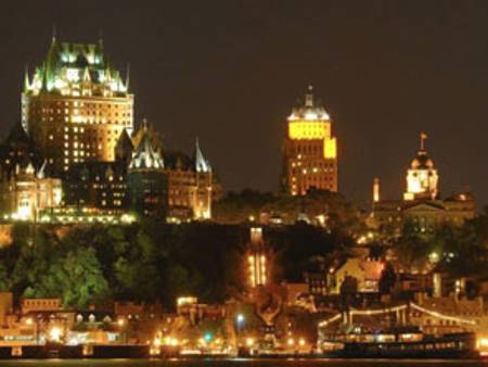 Château Frontenac by night