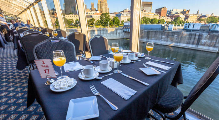 brunch cruise old port montreal